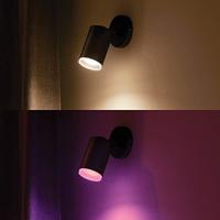 Philips Enkele spotHue Fugato - White and color zwart - 915005761201 - thumbnail