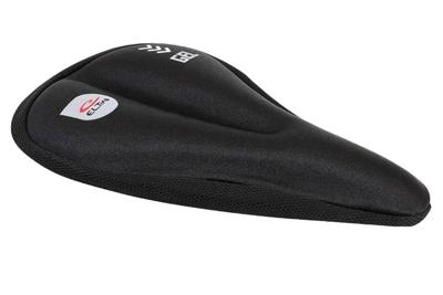 Eltin Gel Adjustable Fietszadeldekje - Zwart