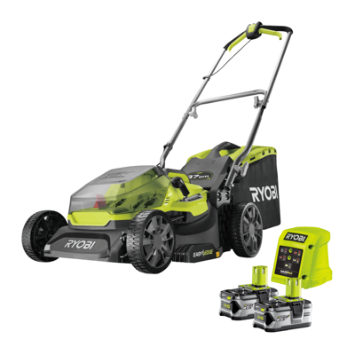 Accu 37cm Grasmaaier (incl. 2x 4.0Ah accu en lader) Ryobi - Ryobi Accu 37cm Grasmaaier (incl. 2x 4.0Ah accu en lader) Ryobi - Ryobi