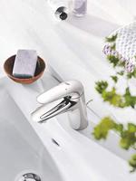 Grohe Wastafelkraan Wave New M-size met Waste Chroom - thumbnail
