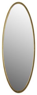 ZILT Ovale Spiegel 'Larrys' 160 x 60cm, kleur Antique Brass