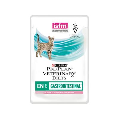 PURINA Pro Plan Veterinary Diets NL St/Ox Gastrointestinal Zalm - natvoer voor katten - 10x85 g