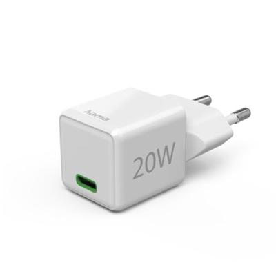Hama Fast Charger USB-C PD/Qualcomm® Super-Mini Charger 20 W Oplader Wit - thumbnail
