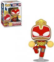 Marvel Gingerbread Funko Pop Vinyl: Gingerbread Captain Marvel - thumbnail