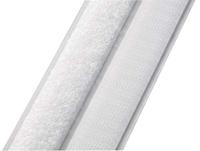 FASTECH® B20-SKL000005 Klittenband Om vast te plakken Hotmelt Haak- en lusdeel (l x b) 5000 mm x 20 mm Wit 5 m - thumbnail
