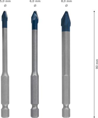 Bosch Accessories 2608902312 Keramiekboor 1 stuk(s) Bosch Accessories 2608902312 Keramiekboor 1 stuk(s)