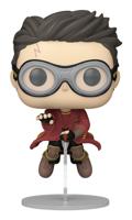 Harry Potter: Prisoner of Azkaban Funko Pop! Vinyl: Harry with Quidditch Broom - thumbnail