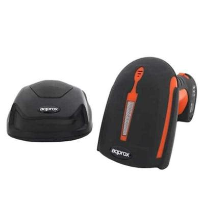 Barcodelezer approx! appLS18I Zwart/Rood 625 nm Bluetooth