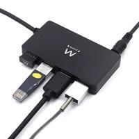 Ewent Ew1134 4-Poorts Usb 3.1 Gen1 (Usb 3.0) Hub, Zwart - thumbnail