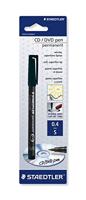 Cd marker staedtler 3179 zwart | 10 stuks - thumbnail