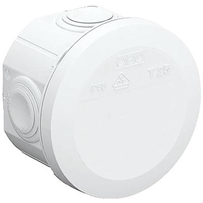 OBO Bettermann 2007509 Verdeeldoos (Ø x d) 80 mm x 51 mm 1 stuk(s) OBO Bettermann 2007509 Verdeeldoos (Ø x d) 80 mm x 51 mm 1 stuk(s)