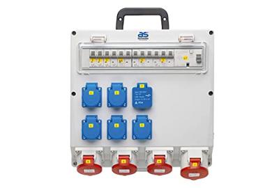 AS Schwabe FIXO 14D MAX 61525 CEE-stroomverdeler 400 V 32 A AS Schwabe FIXO 14D MAX 61525 CEE-stroomverdeler 400 V 32 A