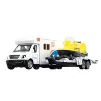 Toi Toys Camper met sneeuwscooter 23cm - thumbnail