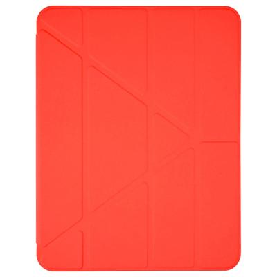 Pomologic BookFold pencil hoesje iPad (10th gen/A16) - Clear/Red Pomologic BookFold pencil hoesje iPad (10th gen/A16) - Clear/Red