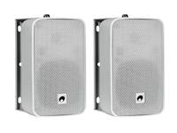 Omnitronic ODP-204T PA-wandluidspreker 10 W Wit 1 paar - thumbnail