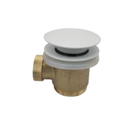 Losse Clickwaste Wiesbaden Luxe Compleet 5/4 tbv Vrijstaand Bad Glans Wit - thumbnail