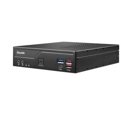 Shuttle dh670v2 mini pc barebone, lga1700, h670, ddr4, 2x hdmi, 2x dp , 2x 2.5g lan, 8x usb, 24/7