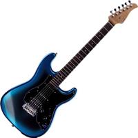 Mooer GTRS Professional 800 Intelligent Guitar P800 Dark Night elektrische gitaar met gigbag - thumbnail