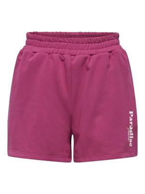 Only Onlcora Print Shorts Ub Swt 15347040 Korte Broeken 4991994 Sangria Paradise Exotic