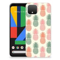Google Pixel 4 | Siliconen Case | Ananas - thumbnail