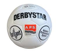 Derbystar Voetbal Brillant APS Retro Wit V20 1738 - thumbnail