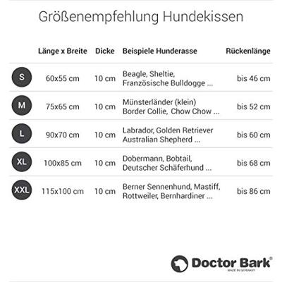 Doctor Bark Hondenkussen, Medium, Grijs