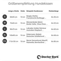 Doctor Bark Hondenkussen, Medium, Grijs - thumbnail