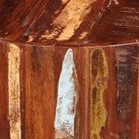 Salontafel rond massief gerecycled hout - thumbnail