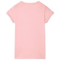 Kindershirt 104 roze - thumbnail
