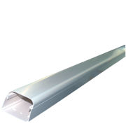 Airco leidinggoot 125x75mm 8 meter wit RAL 9010 Canalit 940175 - thumbnail