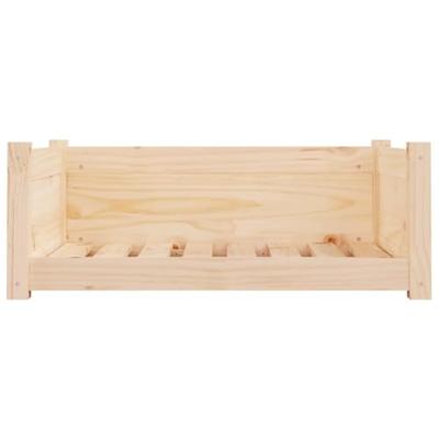 VidaXL Hondenmand 75,5x55,5x28 cm massief grenenhout VidaXL Hondenmand 75,5x55,5x28 cm massief grenenhout