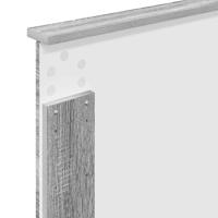 Bedframe Grijs Sonoma 75 x 190 cm Massief grenenhout - thumbnail