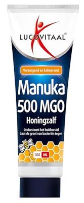 Lucovitaal Manuka honing zalf 500 MGO 100 Milliliter Lucovitaal Manuka honing zalf 500 MGO 100 Milliliter