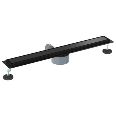 VidaXL Doucheafvoer 2-in-1 met 360° sifon zwart 70 cm