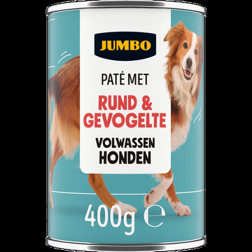 Jumbo Pate met Rund & Gevogelte 400 g Jumbo Pate met Rund & Gevogelte 400 g
