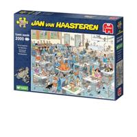 Jumbo Jan van Haasteren puzzel De kattenshow - 2000 stukjes - thumbnail