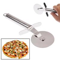RVS ronde Pizza Cutter mes - thumbnail