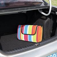 Picknickdeken met handvat - warmte-isolerend & waterdicht meer kleurig 150x195 cm - thumbnail
