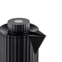 Alessi Plissé Thermoskan zwart - thumbnail