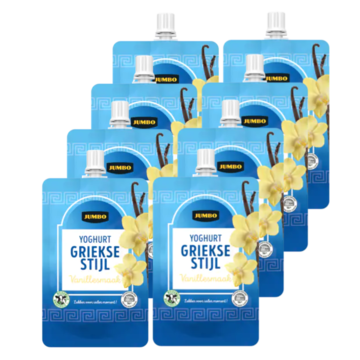 Jumbo Yoghurt Griekse Stijl Vanillesmaak 200 g