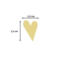 Vaessen Creative • figuurpons hart smal speels medium - thumbnail