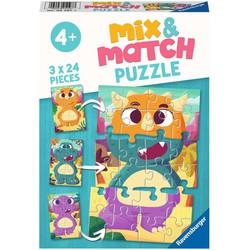 Ravensburger Mix&Match puzzel Dino&apos;s 24s