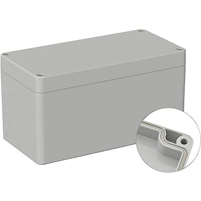 TRU COMPONENTS TC-9065516 Outdoorbehuizing 160 x 80 x 85 Polycarbonaat Grijs-wit (RAL 7035) 1 stuk(s)