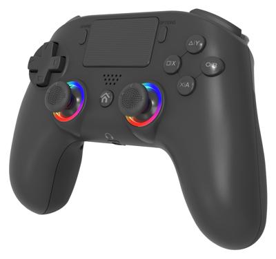 Draadloze controller - SUBSONIC - PS4 - LED - Trilling - Koptelefoonaansluiting - Zwart