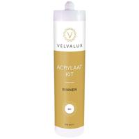 Velvalux Plasto-elastische Acrylaatkit Wit 310ml - Flexibele afdichting - thumbnail