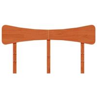 Hoofdbord 140 cm massief grenenhout wasbruin - thumbnail