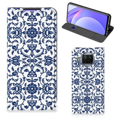 Xiaomi Mi 10T Lite Smart Cover Flower Blue Xiaomi Mi 10T Lite Smart Cover Flower Blue