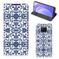 Xiaomi Mi 10T Lite Smart Cover Flower Blue - thumbnail
