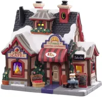 Crepe cafe b/o led Kersthuisje LEMAX - Lemax - thumbnail