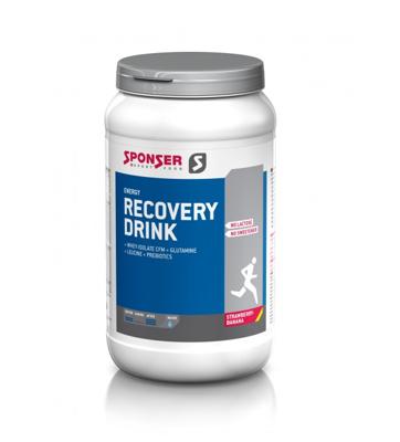 Sponser recovery drink protein supplement with carbohydrates 1200g aroma: strawberry/banana